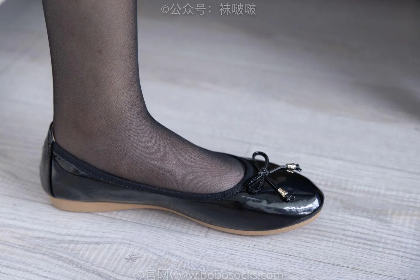 [BoBoSocks袜啵啵]NO.032 小甜豆-平底鞋、黑丝 [144P]插图6